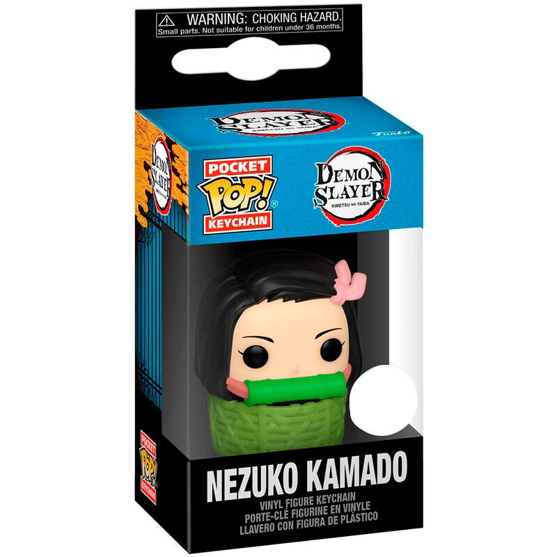 Demon Slayer Nezuko Kamado Pocket POP-nyckelring, samlarfigur