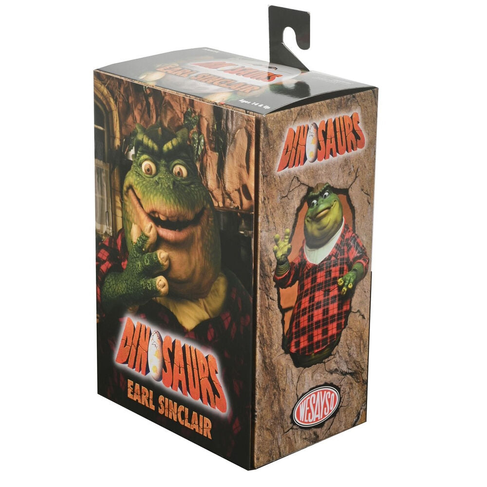 Dinosaurier Earl Sinclair figur 18 cm, samlarleksak