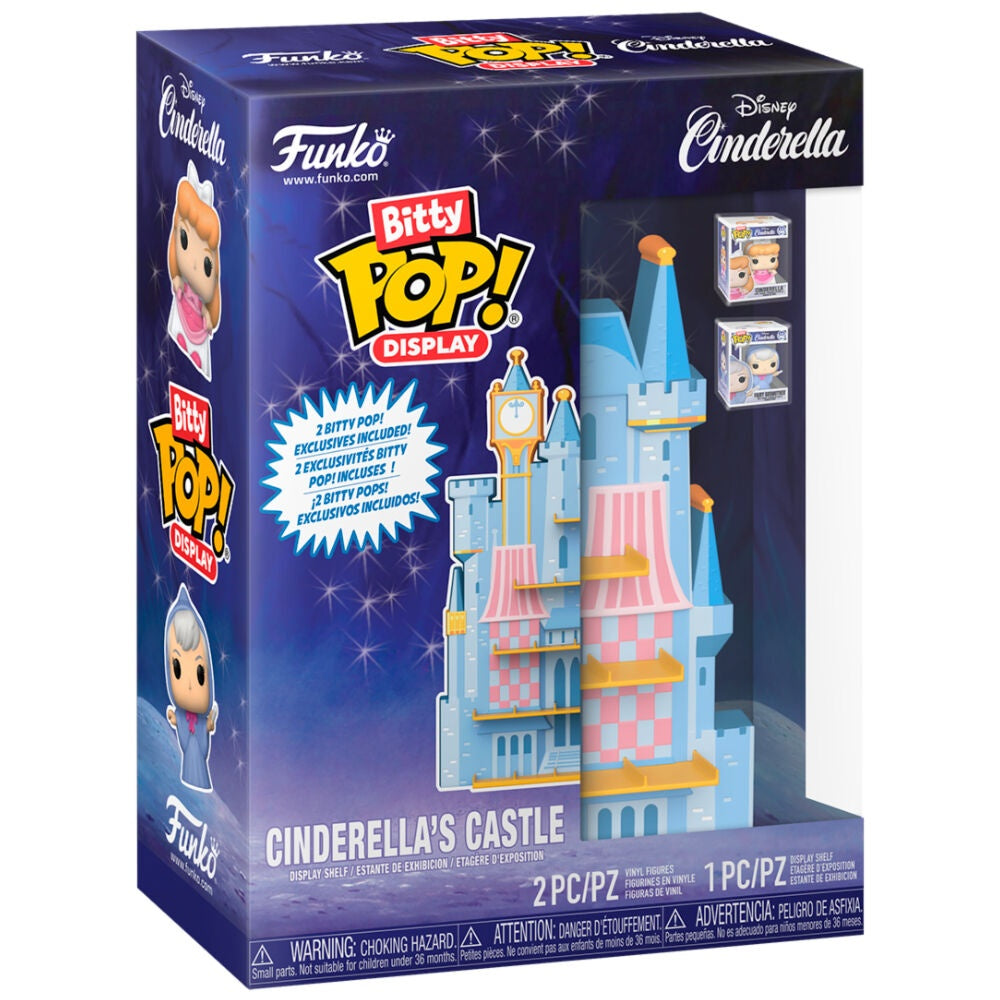 Disney Cinderella Castle lekset med tillbehör och figurer