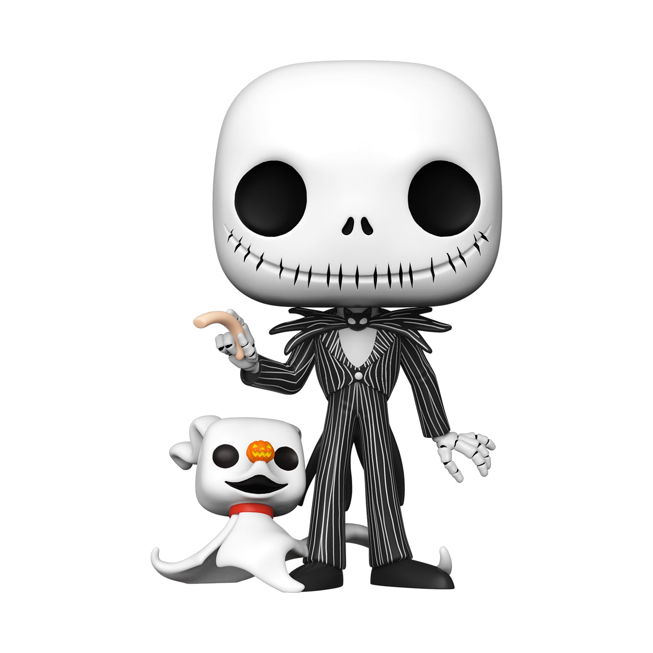 Disney Nightmare Before Christmas Jack med Zero 25cm figur