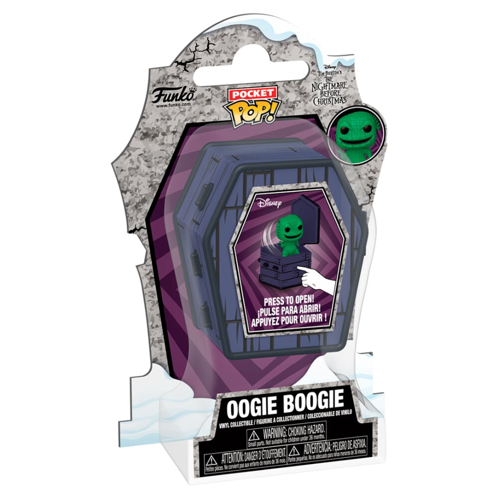 Disney Nightmare Before Christmas Oogie Boogie Pocket POP-nyckelring