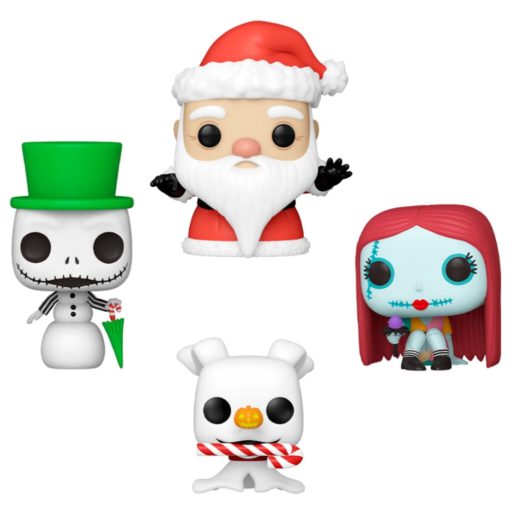 Disney Nightmare Before Christmas Pocket POP 4-figurspaket