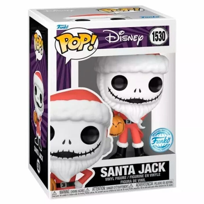 Disney Nightmare Before Christmas Santa Jack-figur, exklusiv