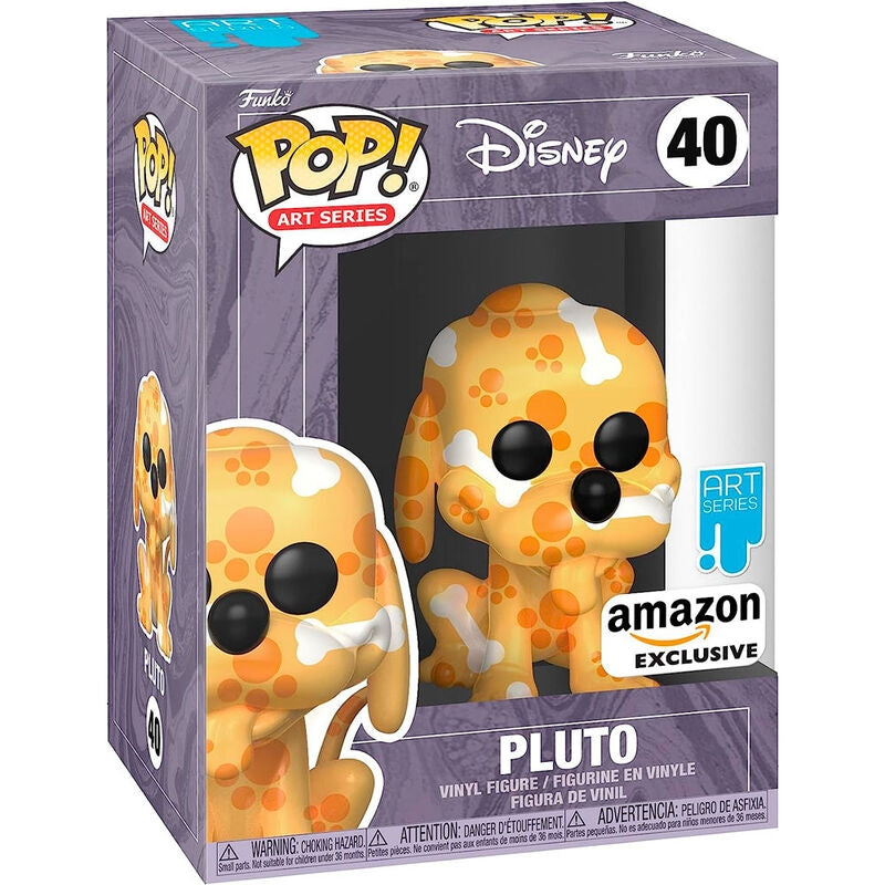 Disney Pluto konstnärsfigur med exklusivt fodral