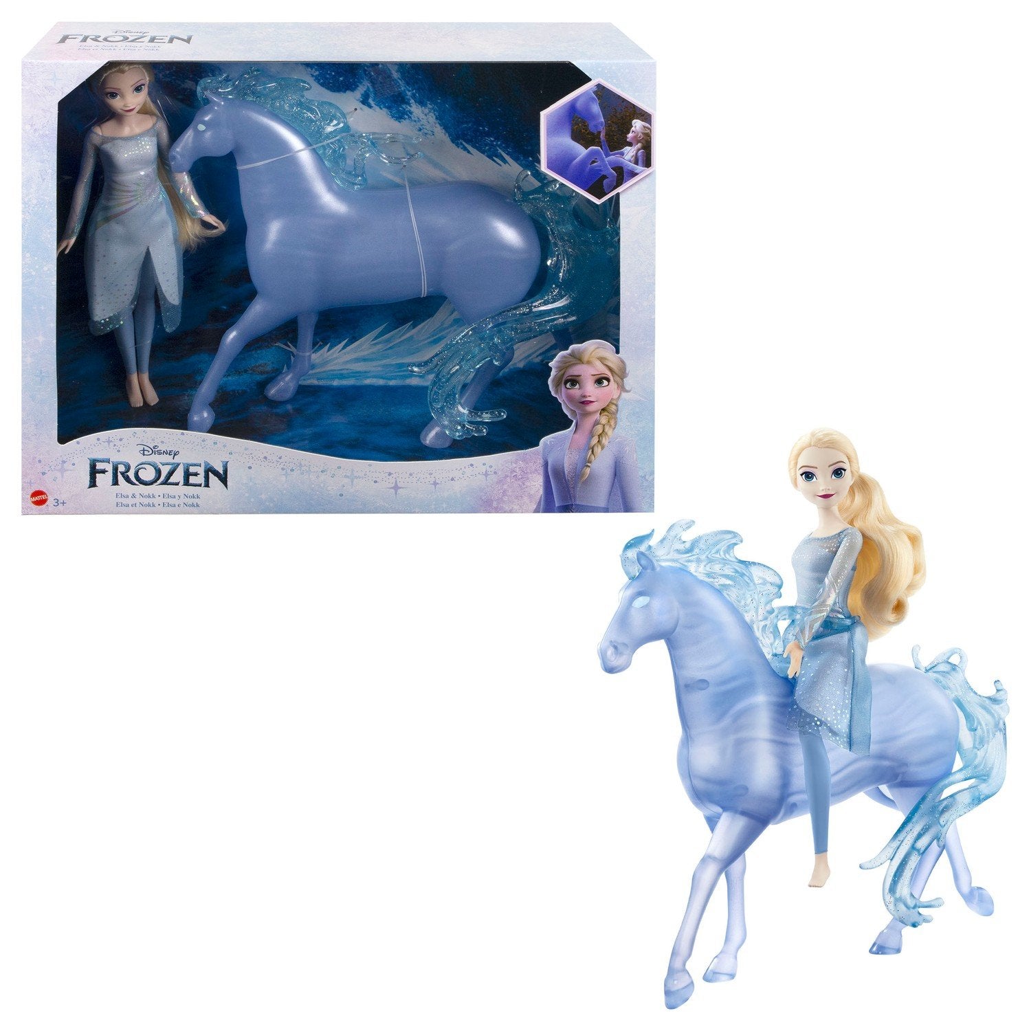 Disney Princess Elsa & Nokk Sett