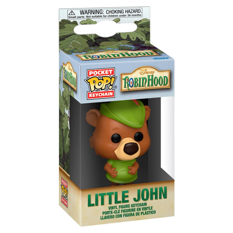 Disney Robin Hood Little John Pocket POP-nyckelring, samlarobjekt