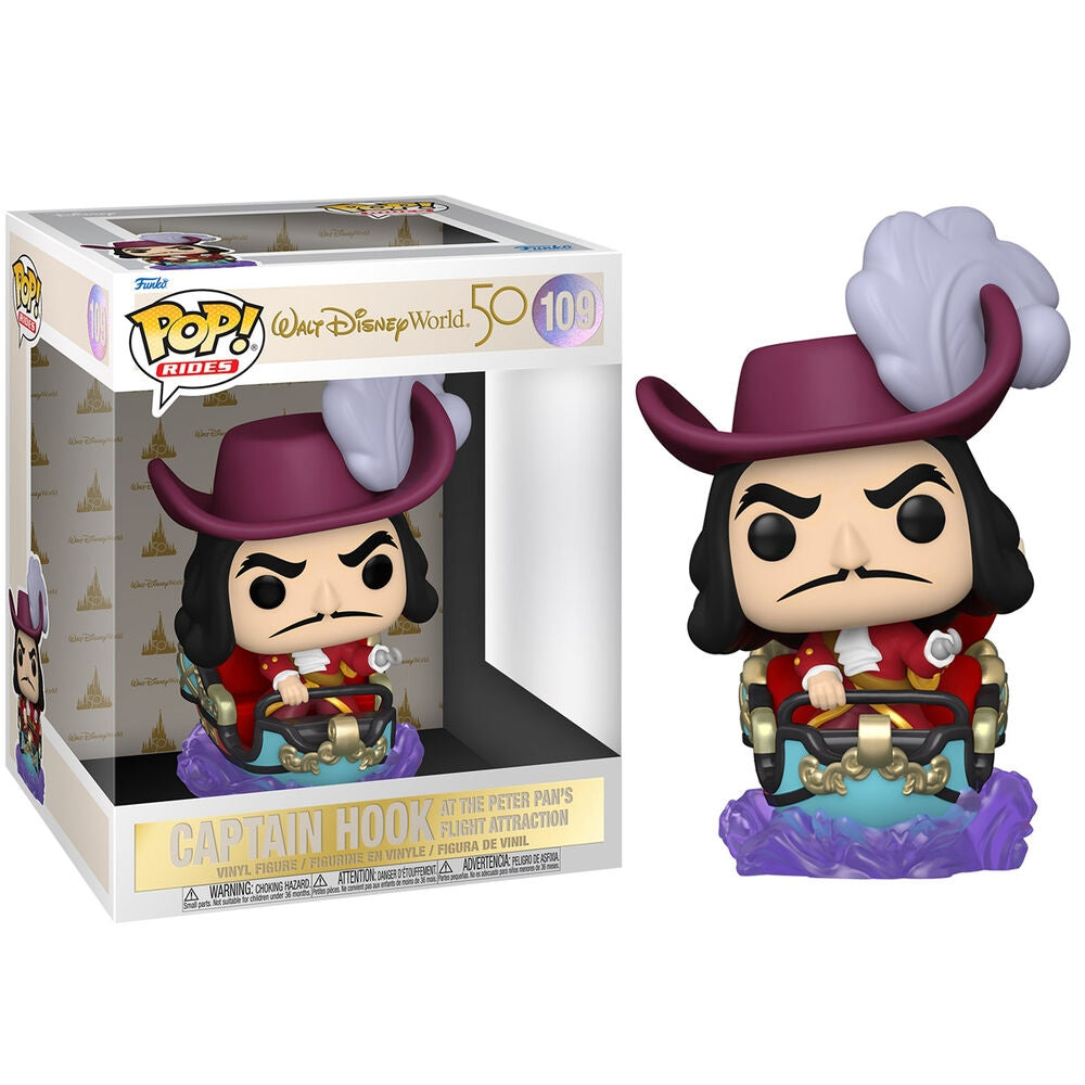 Disney World 50-årsjubileum Captain Hook Pop Figur