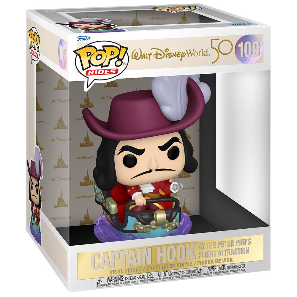 Disney World 50-årsjubileum Captain Hook Pop Figur