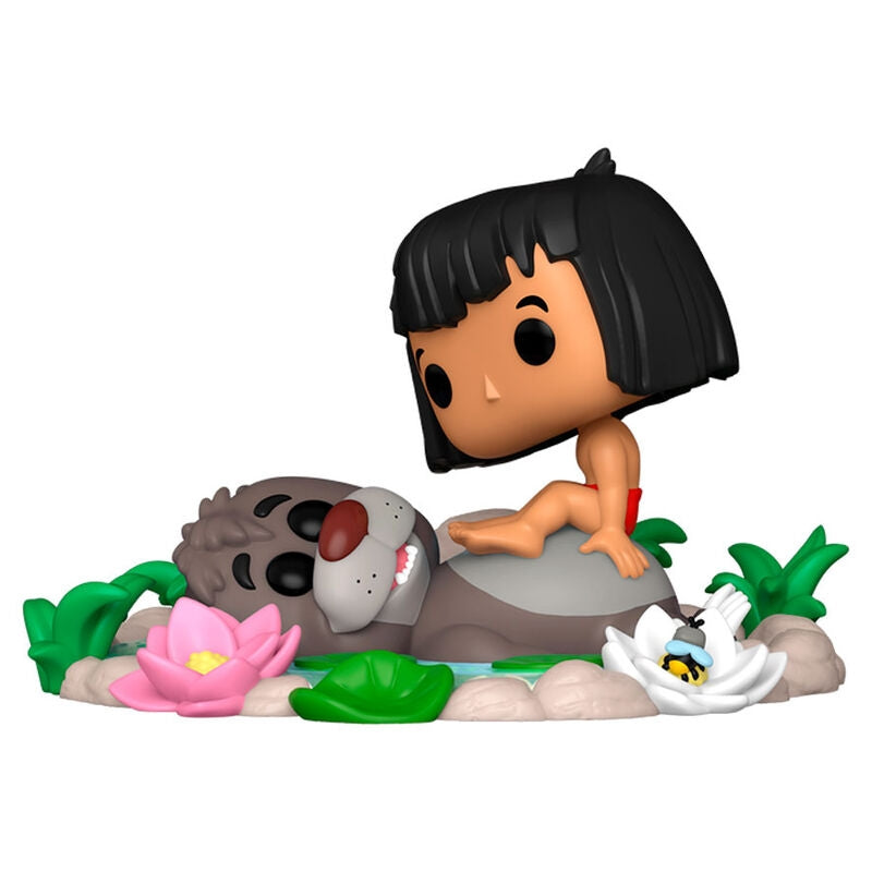 Djungelbok popfigur - Baloo och Mowgli samlarleksak