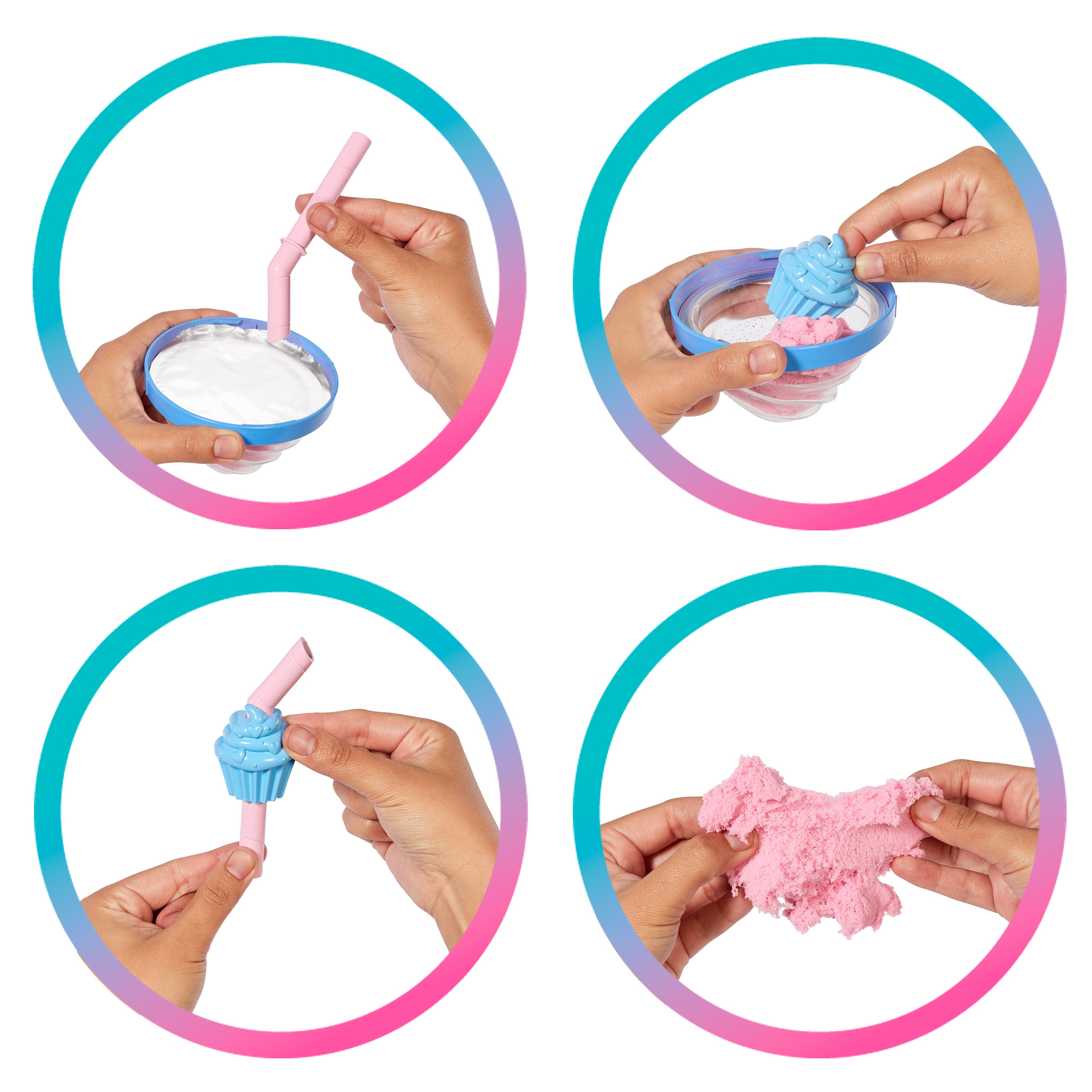 Doftdocka med färgskiftande smink och överraskningar