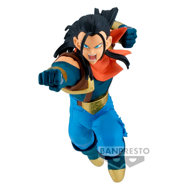 Dragon Ball GT Super 17 vs SSGSS Gogeta 9 cm actionfigur