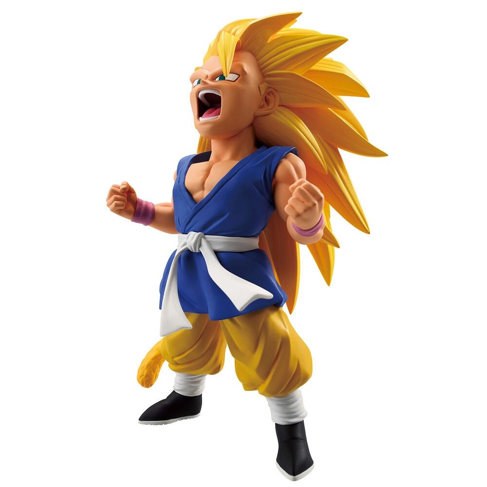 Dragon Ball GT Super Saiyan 3 Goku figur, 14 cm samlarobjekt