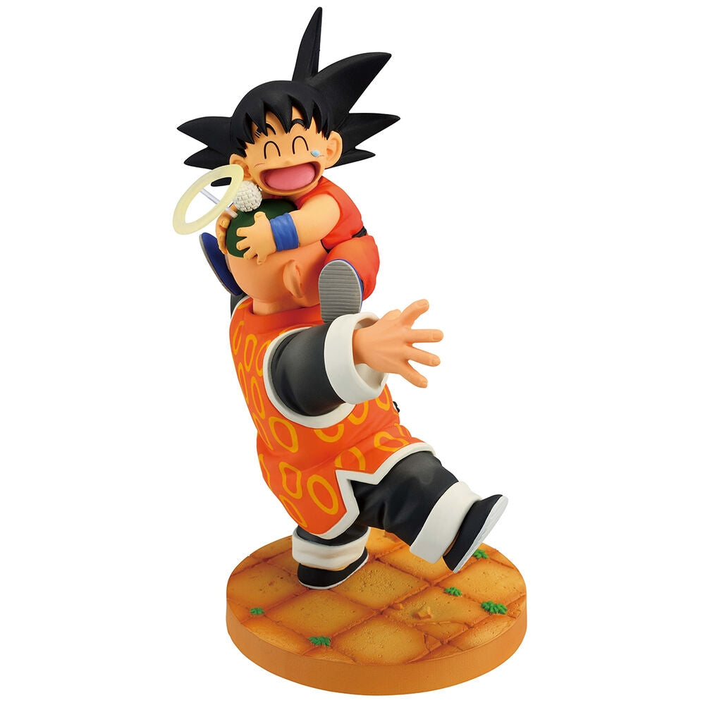 Dragon Ball Son Goku & farfar Son Gohan figur, 16 cm