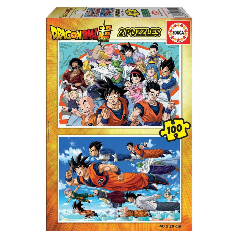 Dragon Ball Super 2x100-bitars pussel för fans och samlare