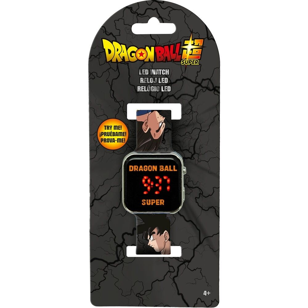 Dragon Ball Super LED-klocka med justerbar rem och ljusfunktion