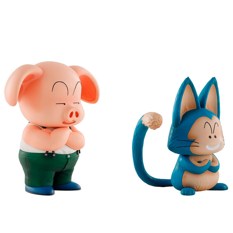 Dragon Ball Training Section Figur, Oolong & Puar, 10 cm