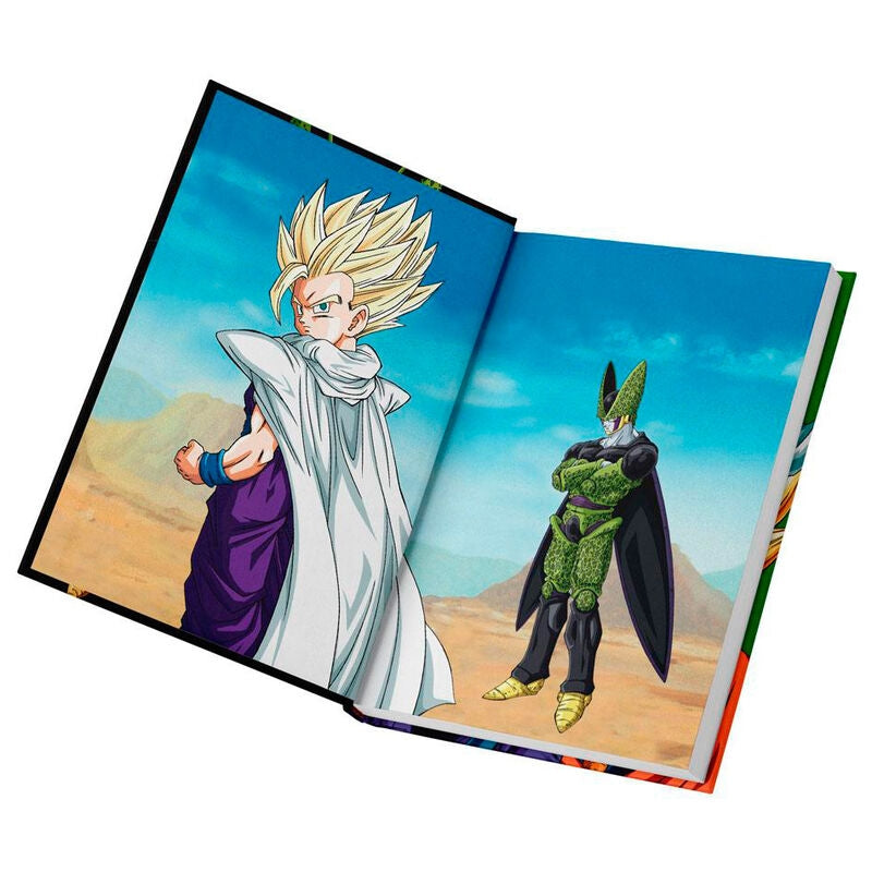 Dragon Ball Z Cell Final Battle Notebook med LED-ljus