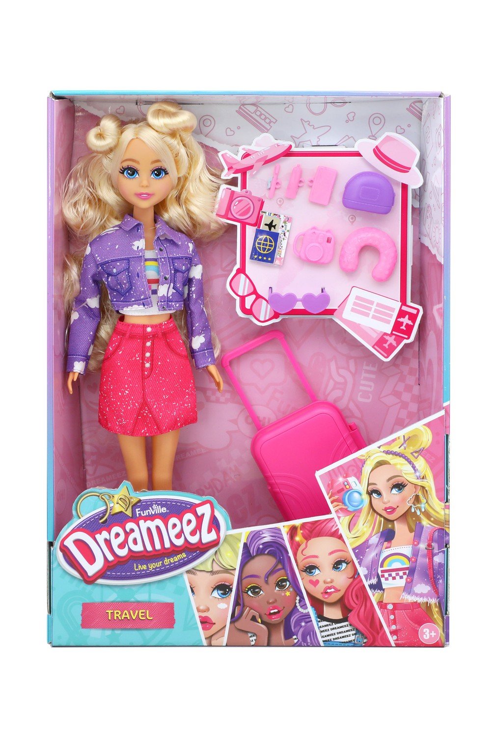 Dreameez Modedocka Och Resväska