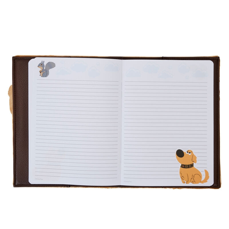 Dug Plush Journal för Disney Pixar Up 15-årsjubileum