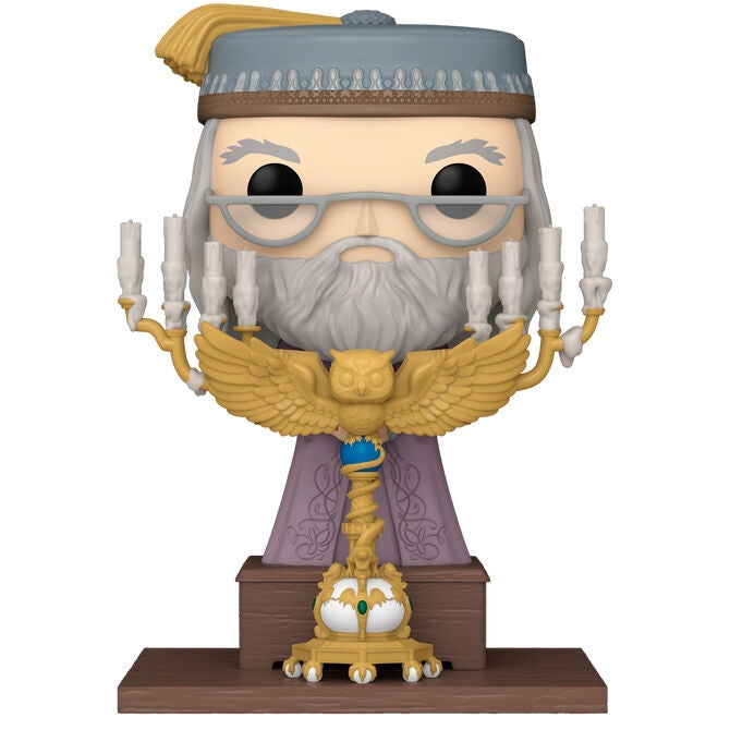 Dumbledore Popfigur med Podium - Harry Potter Samlarobjekt