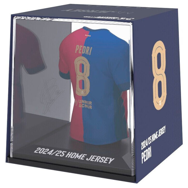 FC Barcelona Pedri Mini Figur T-shirt, 3-tums samlarobjekt
