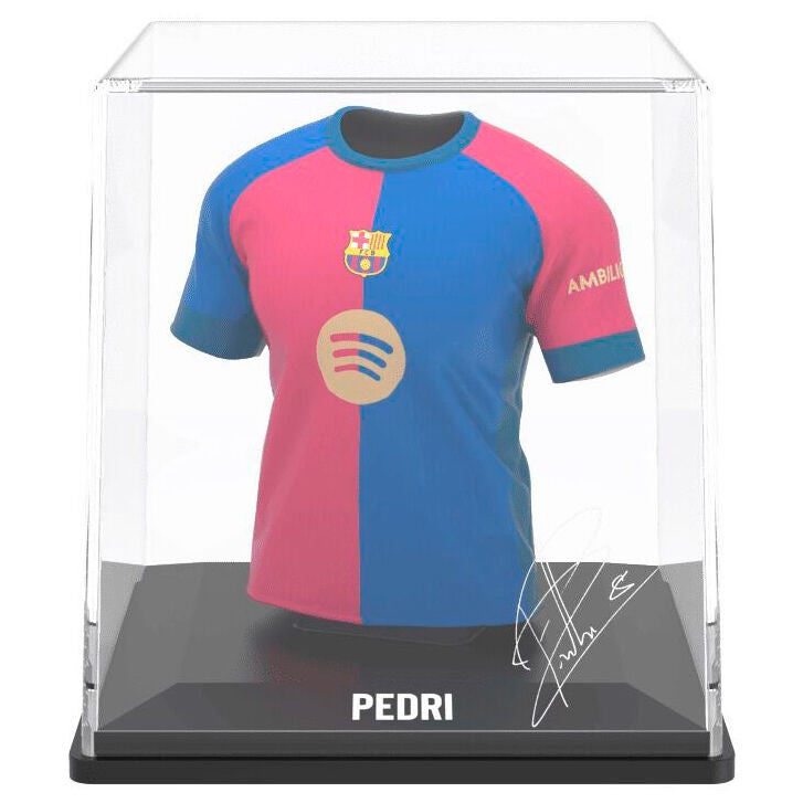 FC Barcelona Pedri Mini Figur T-shirt, 3-tums samlarobjekt