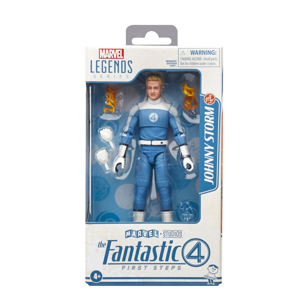 Fantastisk 4 Johnny Storm Action Figur 15 cm, samlarleksak