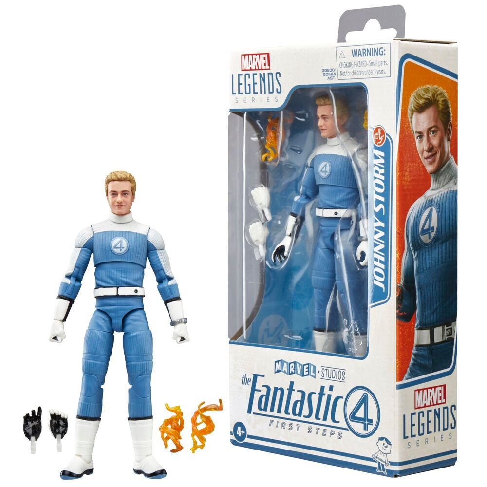 Fantastisk 4 Johnny Storm Action Figur 15 cm, samlarleksak