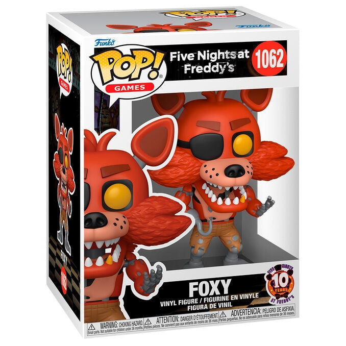Fem nätter på Freddy's Foxy Actionfigur, 5 tum lång