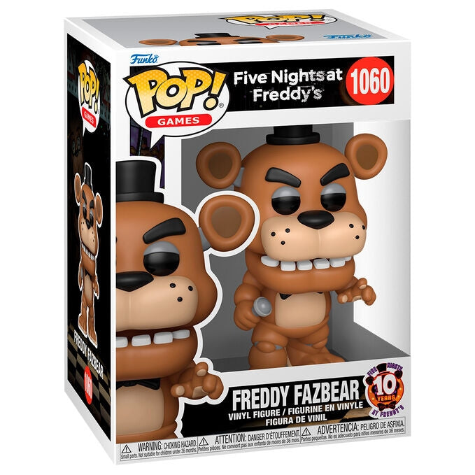 Fem nätter på Freddys Freddy Fazbear plyschleksak, 12-tums