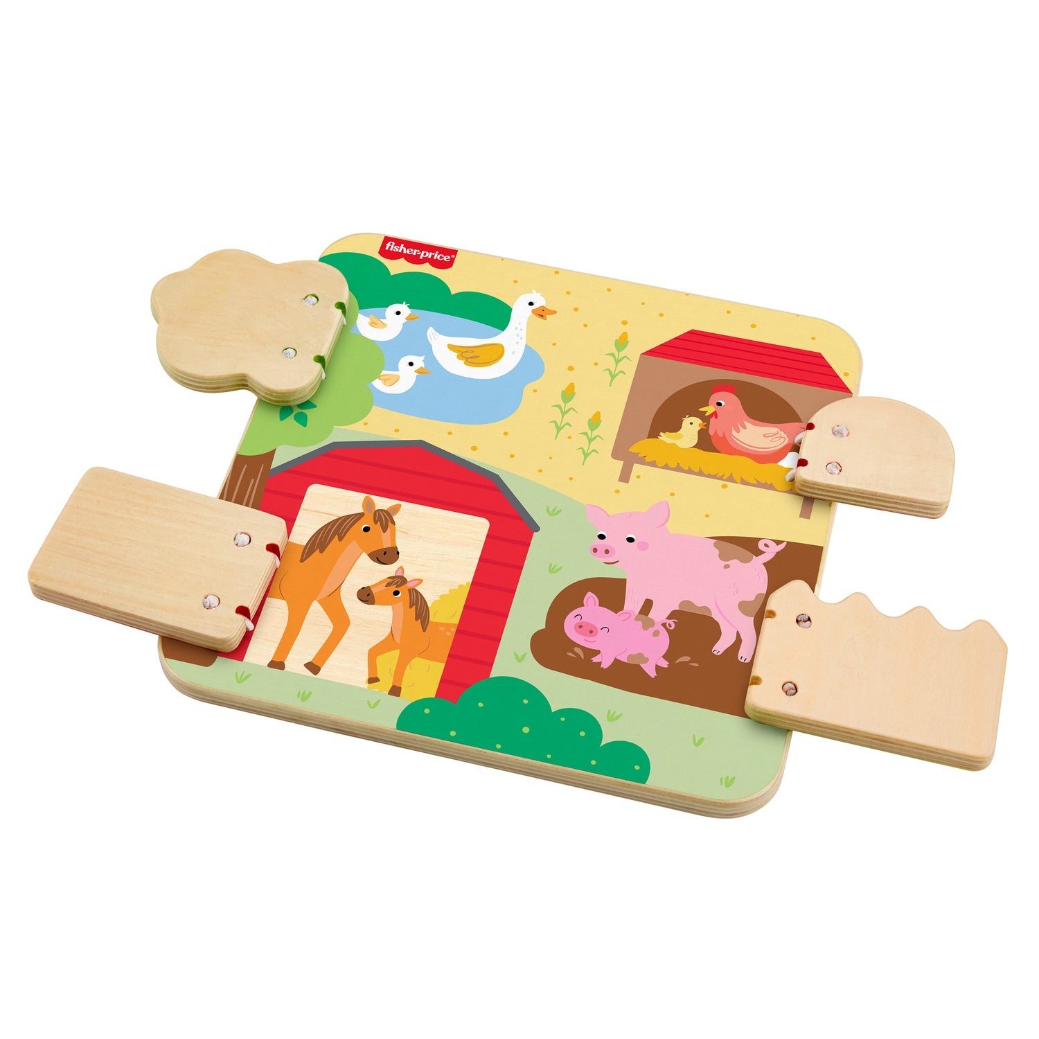 Fisher-Price Wood -Tittutbräda