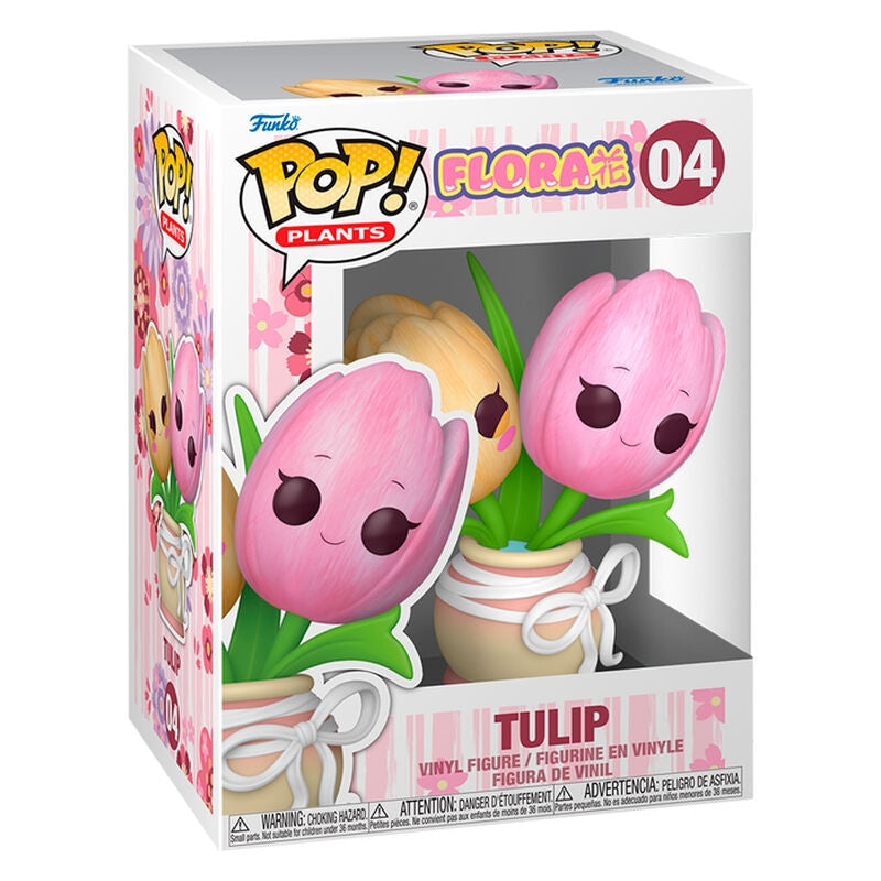 Flora Tulip Pop Figur - samlarbar vinylleksak