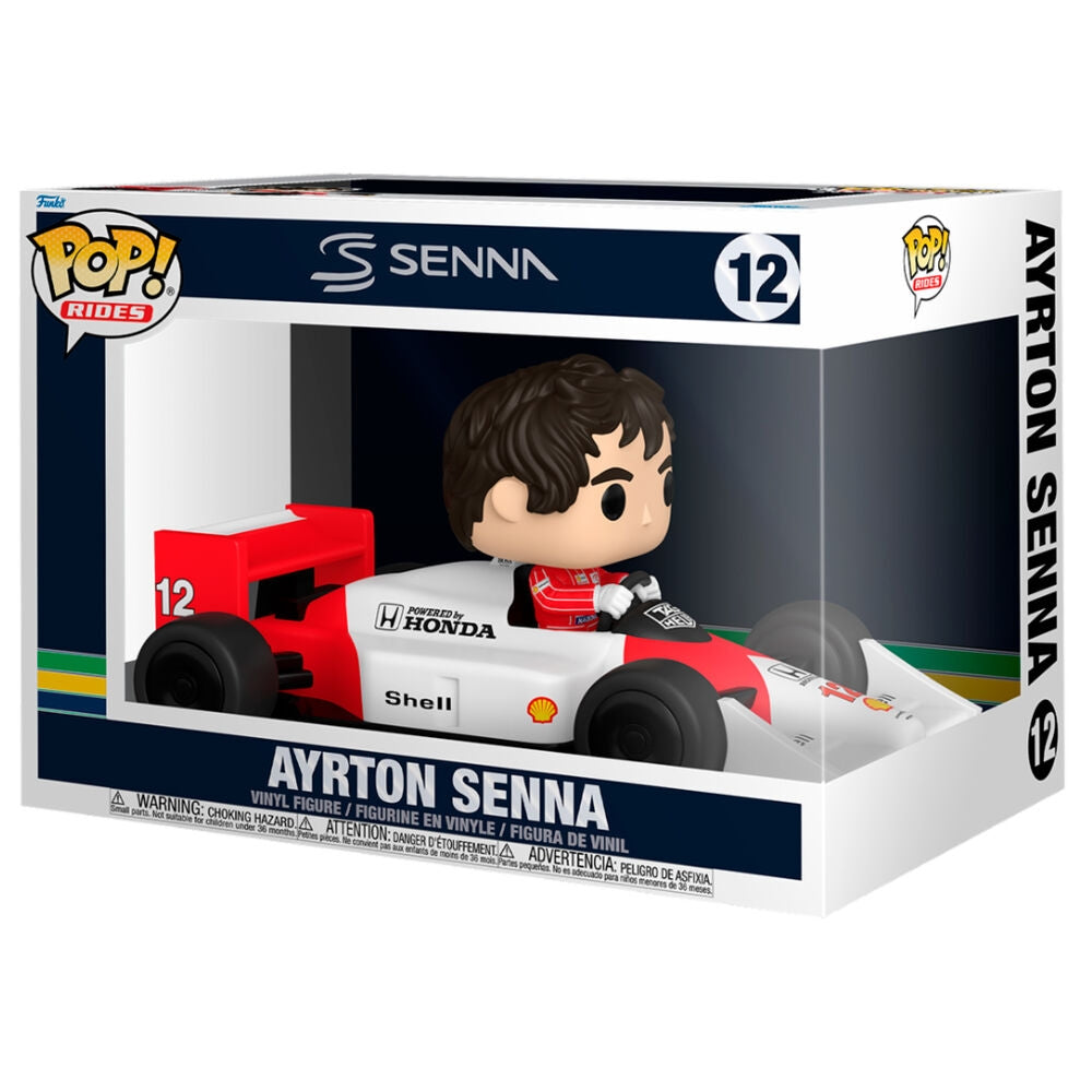 Formel 1 McLaren Ayrton Senna POP-figur - Super Deluxe samlarobjekt