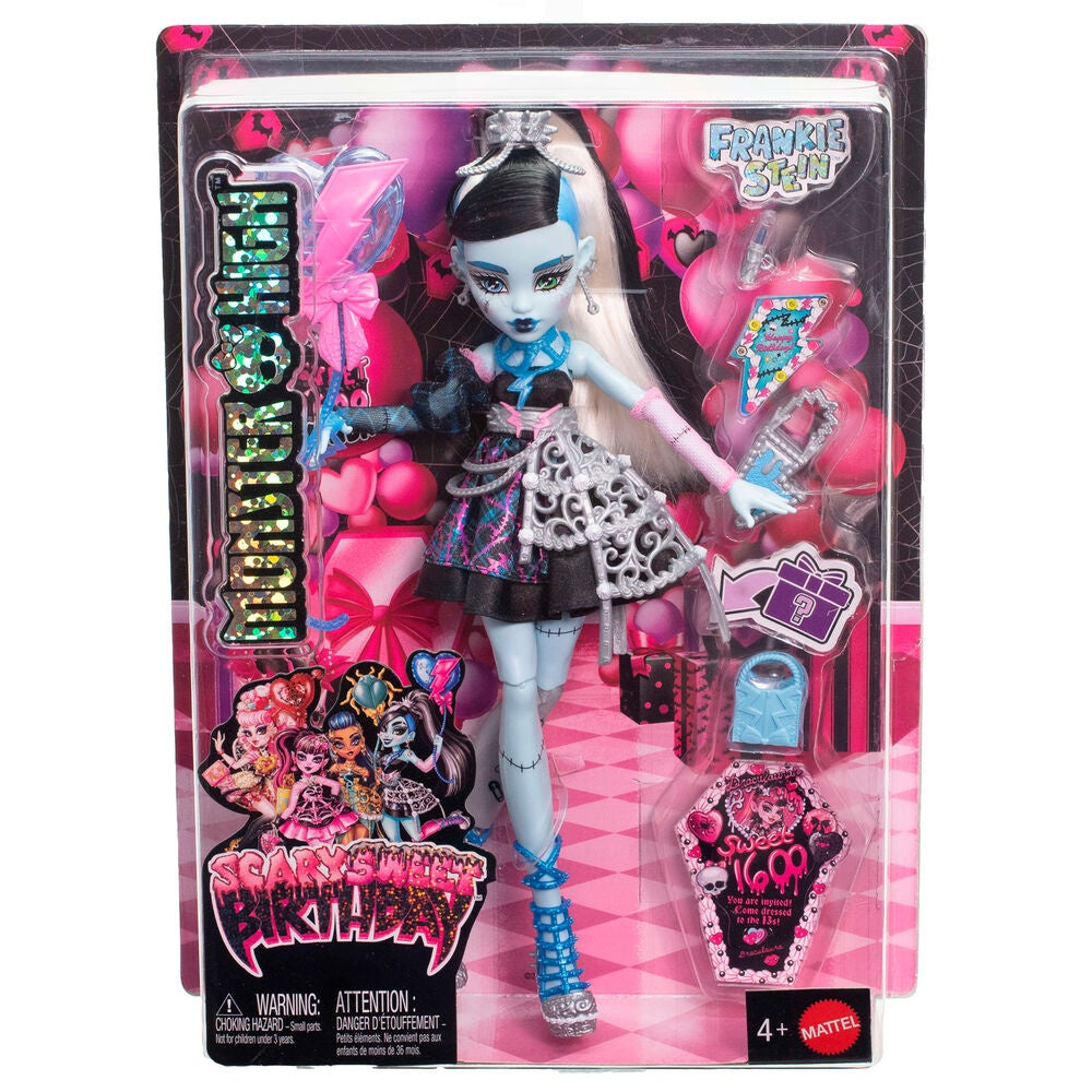 Frankie Stein Doll, 1600 Scary Sweet Birthday Edition