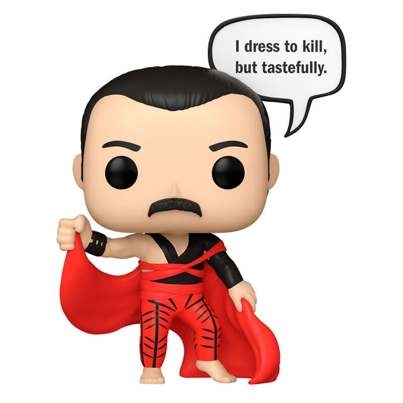 Freddie Mercury popfigur - samlarbar vinylleksak, 4-tums