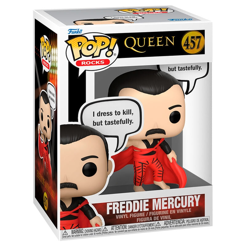 Freddie Mercury popfigur - samlarbar vinylleksak, 4-tums