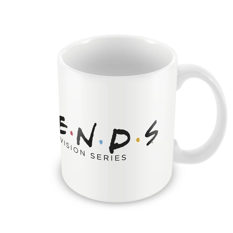 Friends kaffemugg 350ml, keramik, diskmaskinssäker