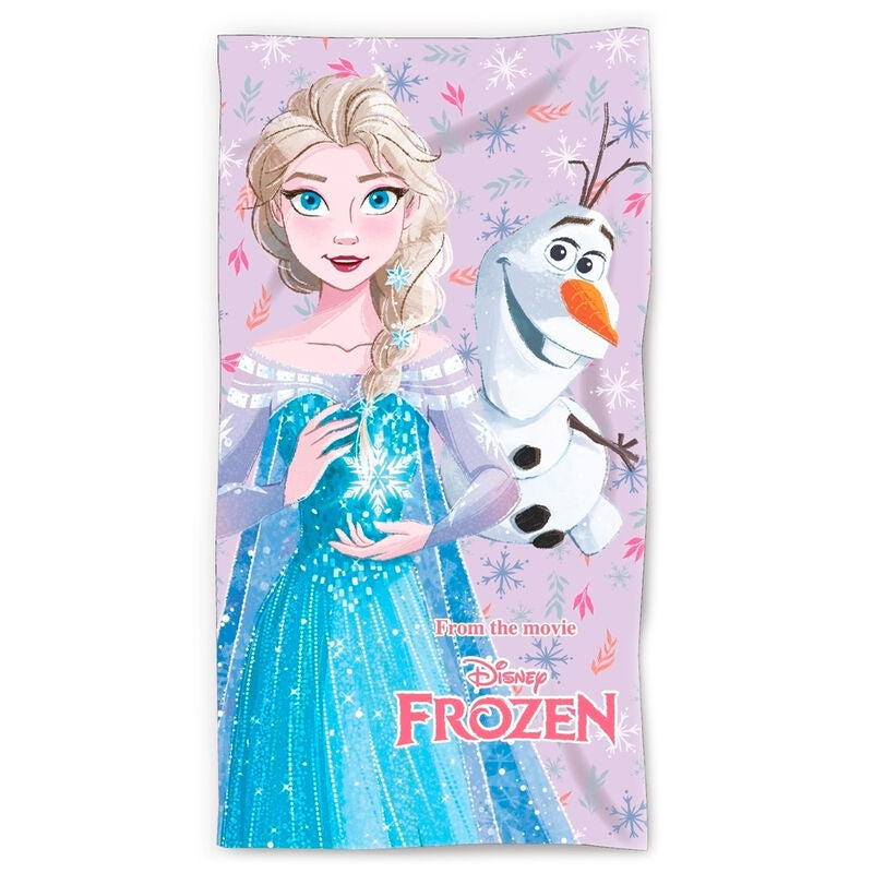 Frozen Elsa & Olaf Cotton strandhandduk för barn, 30 x 60 tum