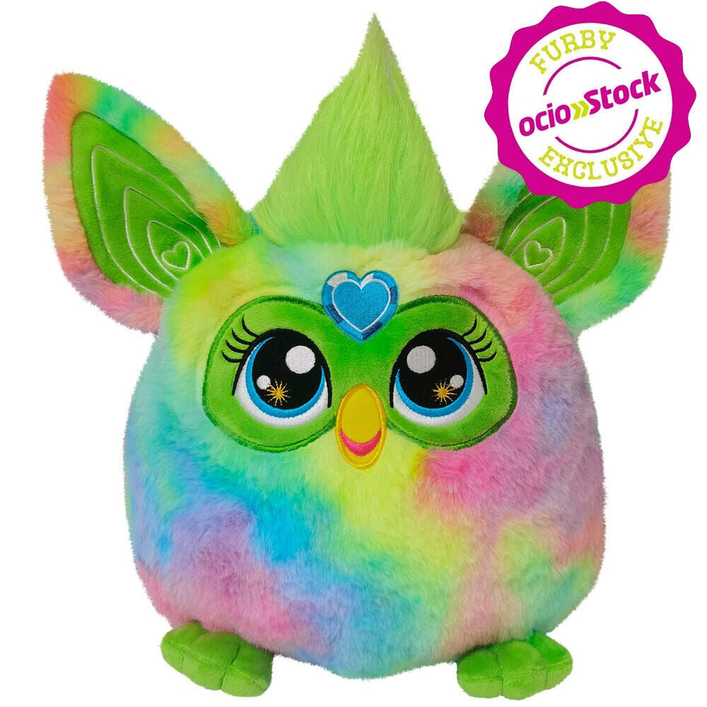 Furby plyschleksaksryggsäck, 27 cm, perfekt för barn