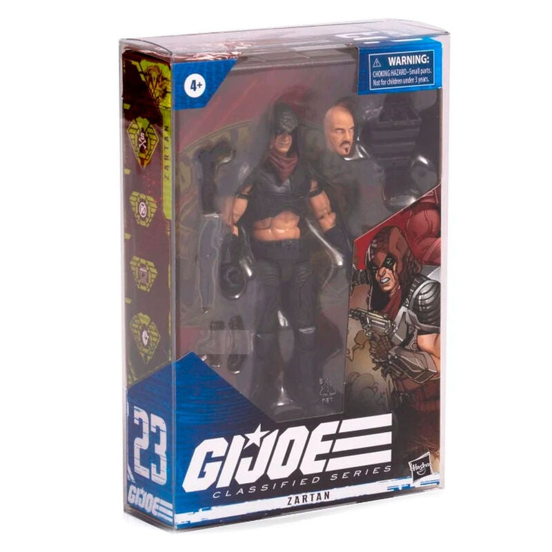 GI Joe Pack med 10 actionfigurskydd