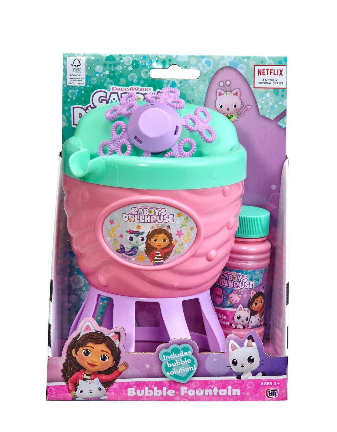 Gabbys Dockhus Såpbubblefontän