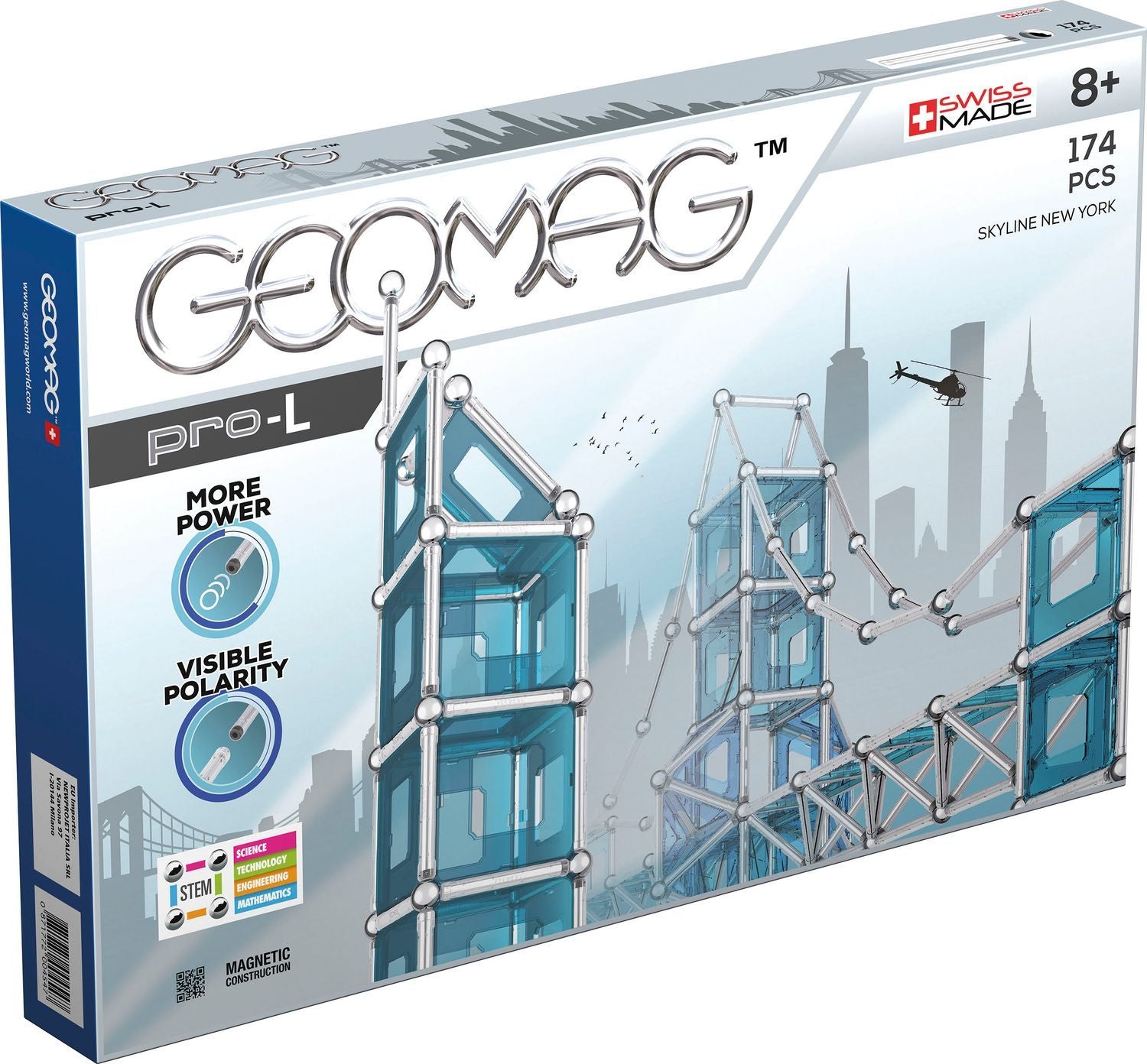 Geomag Pro-L New York 174 deler
