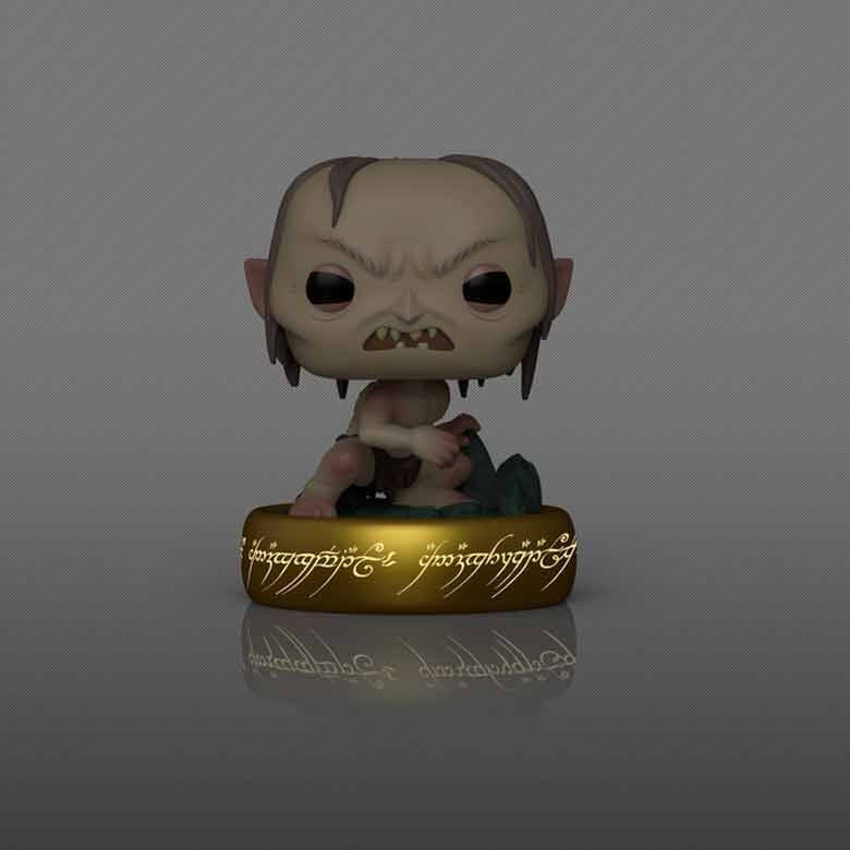 Gollum Funko Popfigur från Sagan om Ringens samling