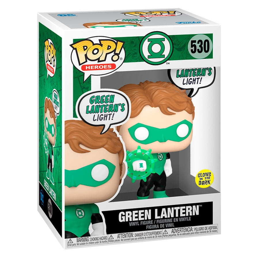 Green Lantern POP-figur - samlarbar vinylleksak, 3,75 tum