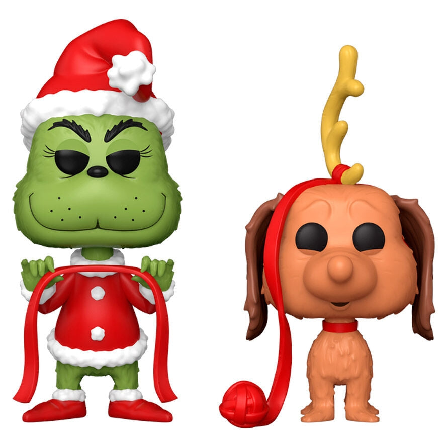 Grinch & Max Figurer Set - 2 samlarfigurer
