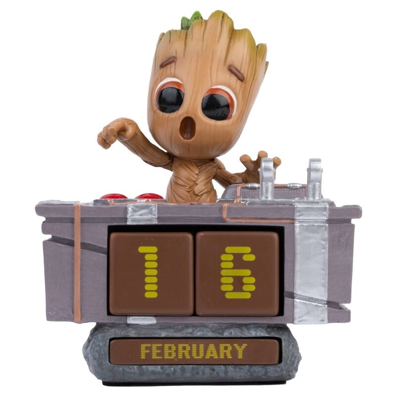 Groot 3D evighetskalender för Marvel Guardians of the Galaxy