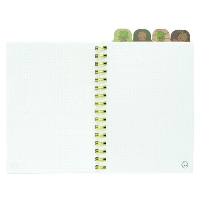 Groot A5 anteckningsbok med fodrade sidor för anteckningar