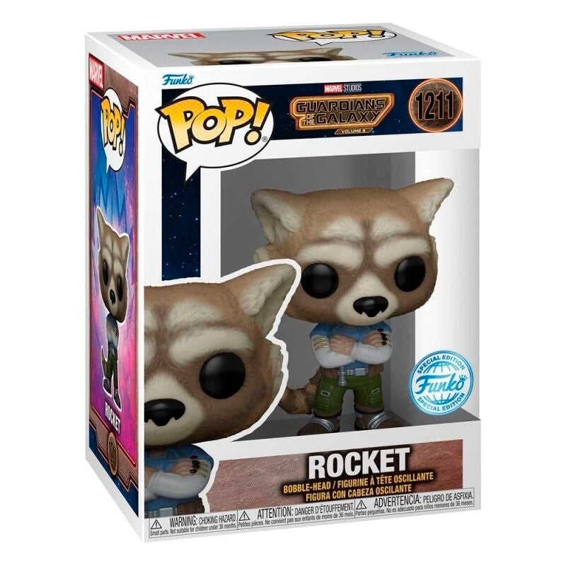 Guardians of the Galaxy Raketfigur - Exklusivt samlarobjekt