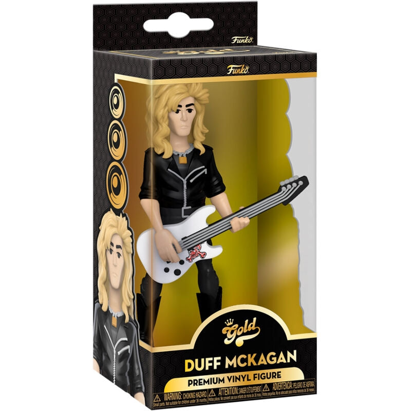 Guns N Roses Duff Vinyl Guld Figur Samlarleksak