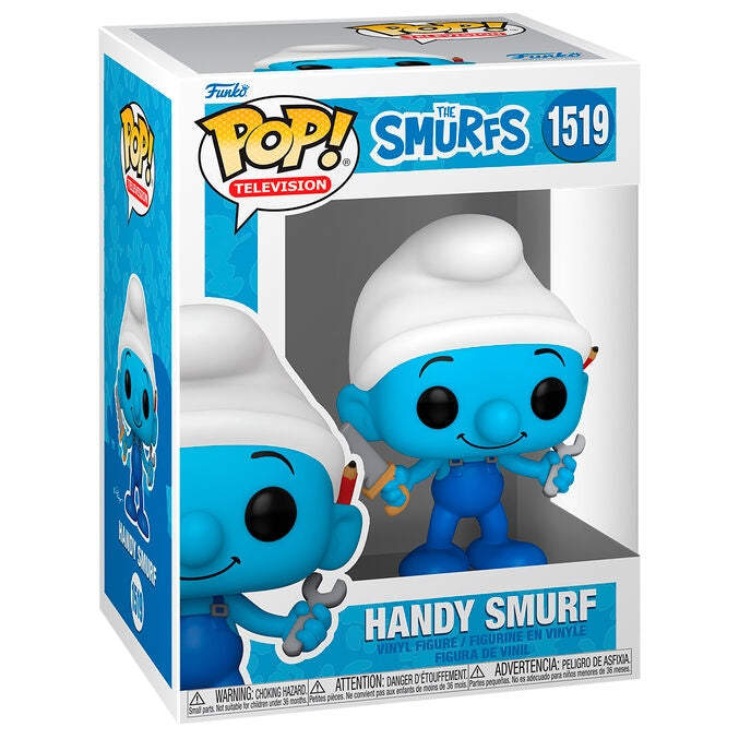 Handy Smurffigur - Samlarleksak för fans och barn